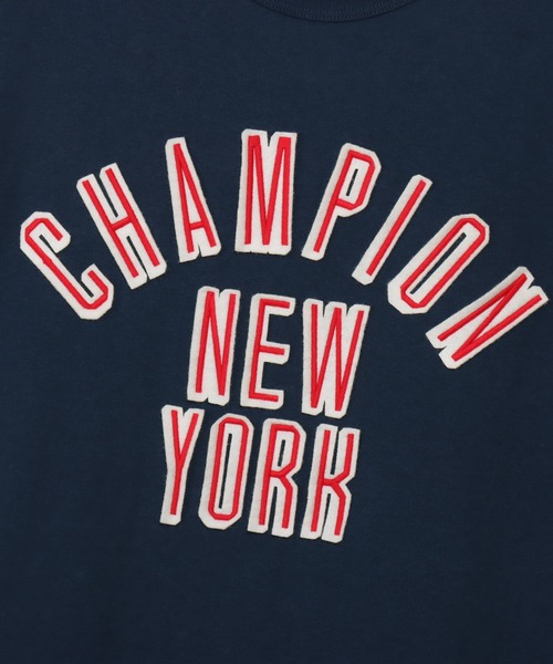 Champion（チャンピオン）の「【Champion/チャンピオン】メンズ メンズカジュアル ショートスリーブTシャツ（Tシャツ/カットソー・メンズ・ナチュラル/ブラック系その他/ブルー系その他・LARGE/X-LARGE/MEDIUM）」の18枚目の写真