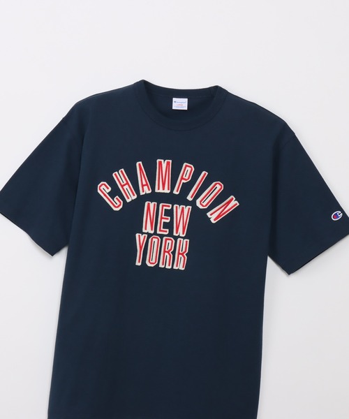 Champion（チャンピオン）の「【Champion/チャンピオン】メンズ メンズカジュアル ショートスリーブTシャツ（Tシャツ/カットソー・メンズ・ナチュラル/ブラック系その他/ブルー系その他・LARGE/X-LARGE/MEDIUM）」の19枚目の写真