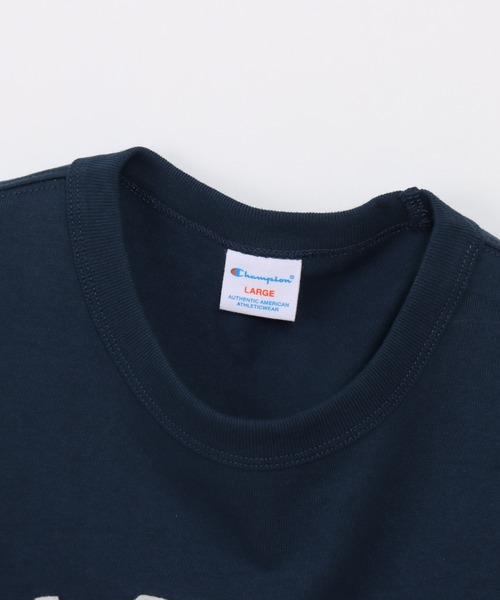 Champion（チャンピオン）の「【Champion/チャンピオン】メンズ メンズカジュアル ショートスリーブTシャツ（Tシャツ/カットソー・メンズ・ナチュラル/ブラック系その他/ブルー系その他・LARGE/X-LARGE/MEDIUM）」の20枚目の写真