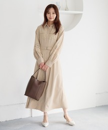 Andemiu（アンデミュウ）の「ソデレースキリカエワンピース644032（ワンピース）」