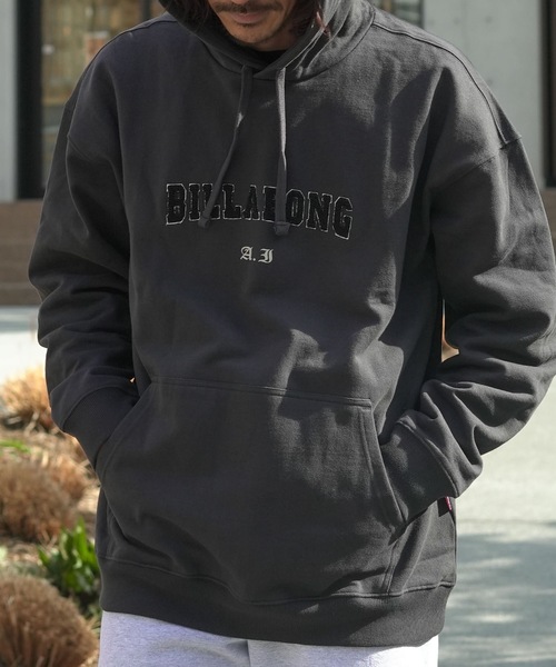 BILLABONG(ビラボン)の「BILLABONG メンズ 【A.IRONS】A.I. FOREVER HOOD パーカー 【2026年春夏モデル】/ビラボンアンディアイアインズコラボプルオーバーフーディー(パーカー・メンズ・ブラック・MEDIUM/LARGE/X-LARGE)」の4枚目の写真
