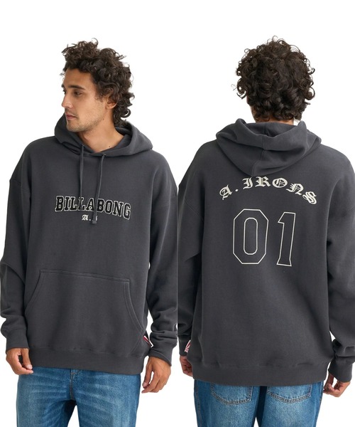 BILLABONG(ビラボン)の「BILLABONG メンズ 【A.IRONS】A.I. FOREVER HOOD パーカー 【2026年春夏モデル】/ビラボンアンディアイアインズコラボプルオーバーフーディー(パーカー・メンズ・ブラック・MEDIUM/LARGE/X-LARGE)」の11枚目の写真