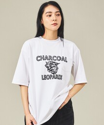 Rouge vif la cle | 【Americana/アメリカーナ×ORIGINAL Charcoal/オリジナル チャコール】Leopards Pocket　TechT -Shirt/Tシャツ(Tシャツ/カットソー)