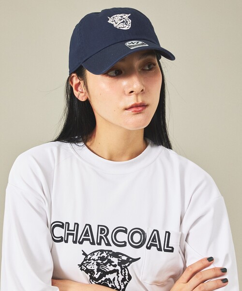 Rouge vif la cle（ルージュヴィフラクレ）の「【Americana/アメリカーナ×ORIGINAL Charcoal/オリジナル チャコール】Leopards Pocket　TechT -Shirt/Tシャツ（Tシャツ/カットソー・レディース・ホワイト/チャコールグレー・フリー）」の3枚目の写真