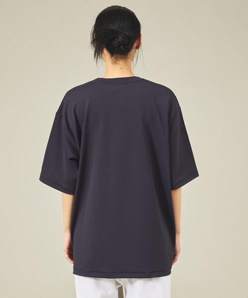 Rouge vif la cle（ルージュヴィフラクレ）の「【Americana/アメリカーナ×ORIGINAL Charcoal/オリジナル チャコール】Leopards Pocket　TechT -Shirt/Tシャツ（Tシャツ/カットソー・レディース・ホワイト/チャコールグレー・フリー）」の16枚目の写真