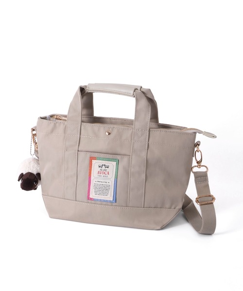 AVOCA(アヴォカ)の「【AVOCA/アヴォカ】2way Shoulder Tote Bags/2way ショルダー トート バッグ(ショルダーバッグ・レディース・ブラック/ベージュ/ネイビー・FREE)」の6枚目の写真