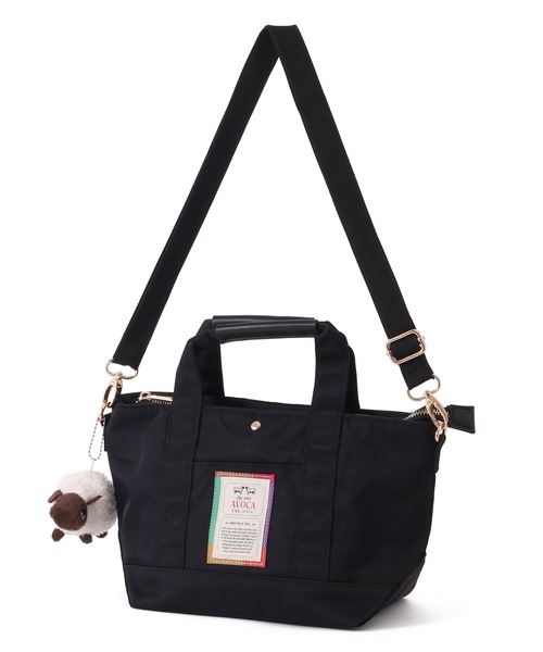 AVOCA(アヴォカ)の「【AVOCA/アヴォカ】2way Shoulder Tote Bags/2way ショルダー トート バッグ(ショルダーバッグ・レディース・ブラック/ベージュ/ネイビー・FREE)」の10枚目の写真