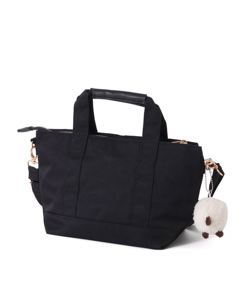AVOCA(アヴォカ)の「【AVOCA/アヴォカ】2way Shoulder Tote Bags/2way ショルダー トート バッグ(ショルダーバッグ・レディース・ブラック/ベージュ/ネイビー・FREE)」の11枚目の写真