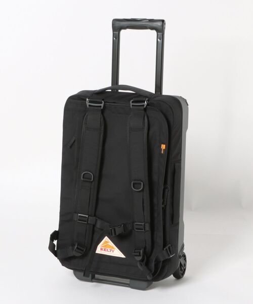 KELTY(ケルティ)の「men's FUDGE/MonoMAX 掲載モデル【KELTY】2 WHEELS CARRY キャリーケース(スーツケース/キャリーバッグ・レディース・ブラック/ネイビー/オリーブ/タン・ONE SIZE)」の2枚目の写真