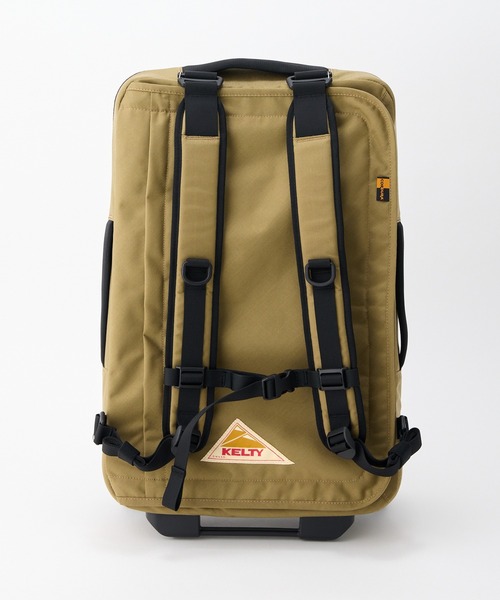KELTY(ケルティ)の「men's FUDGE/MonoMAX 掲載モデル【KELTY】2 WHEELS CARRY キャリーケース(スーツケース/キャリーバッグ・レディース・ブラック/ネイビー/オリーブ/タン・ONE SIZE)」の13枚目の写真