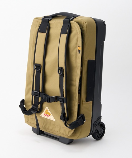 KELTY(ケルティ)の「men's FUDGE/MonoMAX 掲載モデル【KELTY】2 WHEELS CARRY キャリーケース(スーツケース/キャリーバッグ・レディース・ブラック/ネイビー/オリーブ/タン・ONE SIZE)」の14枚目の写真