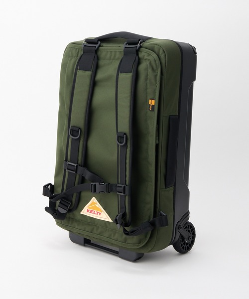 KELTY(ケルティ)の「men's FUDGE/MonoMAX 掲載モデル【KELTY】2 WHEELS CARRY キャリーケース(スーツケース/キャリーバッグ・レディース・ブラック/ネイビー/オリーブ/タン・ONE SIZE)」の16枚目の写真