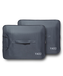 VACCI（ヴァッチ）の「旅行圧縮バッグポーチ XL 2パック VC24MFFGY（ポーチ）」