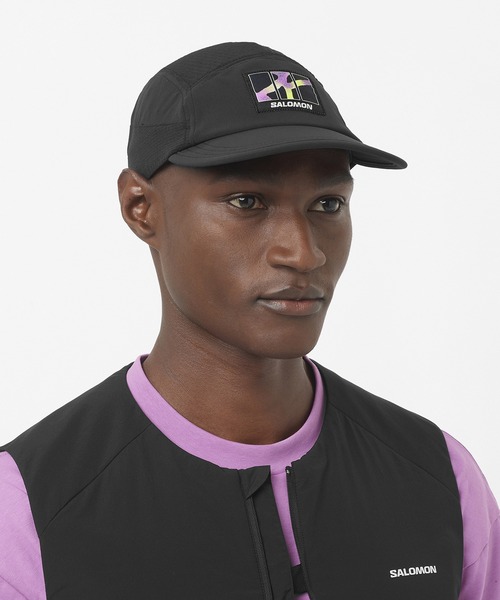 SALOMON(サロモン)の「【SALOMON】SENSE AERO CAP U(キャップ・メンズ・ホワイト/ブラック/ブラウン/ブラック系1/ブラック系その他2・S/M/L/XL)」の12枚目の写真