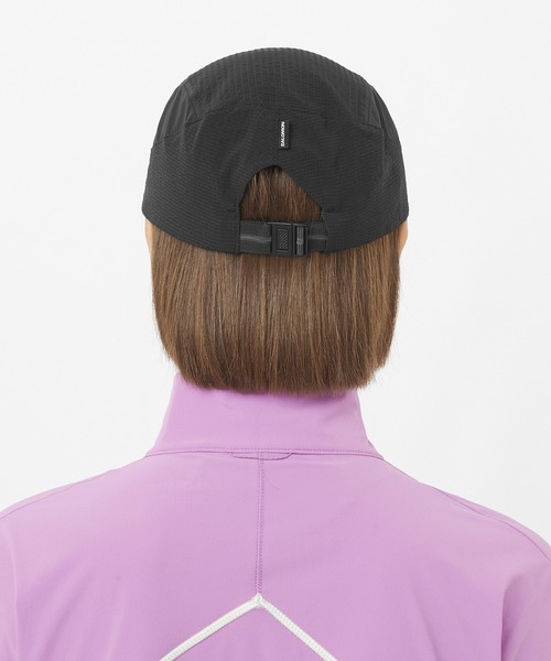SALOMON(サロモン)の「【SALOMON】SENSE AERO CAP U(キャップ・メンズ・ホワイト/ブラック/ブラウン/ブラック系1/ブラック系その他2・S/M/L/XL)」の11枚目の写真