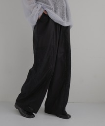 hellam | 刺繍レースイージーパンツ(その他パンツ)