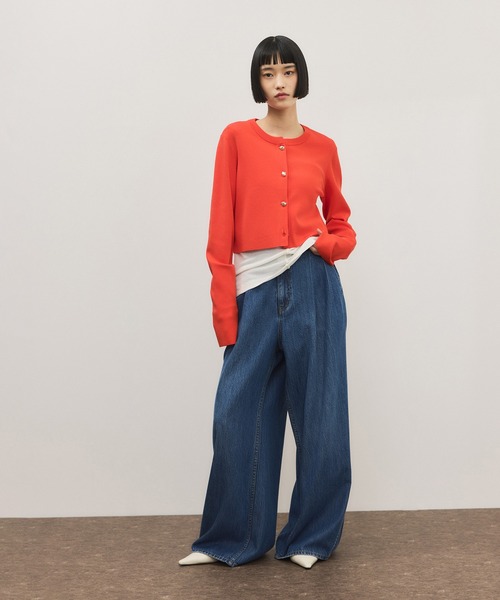 ADAM ET ROPE'（アダムエロペ）の「バックストラップパンプス（パンプス・レディース・オフホワイト/ブラック・24.5/24/23.5/23）」の4枚目の写真