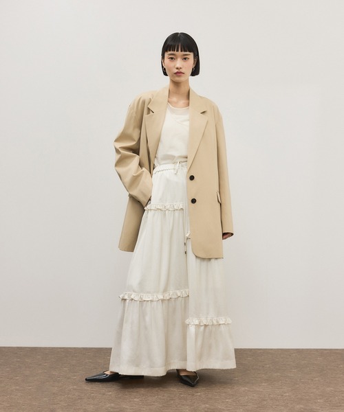 ADAM ET ROPE'（アダムエロペ）の「バックストラップパンプス（パンプス・レディース・オフホワイト/ブラック・24.5/24/23.5/23）」の6枚目の写真