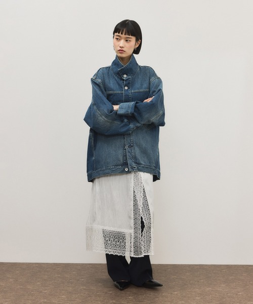 ADAM ET ROPE'（アダムエロペ）の「バックストラップパンプス（パンプス・レディース・オフホワイト/ブラック・24.5/24/23.5/23）」の7枚目の写真