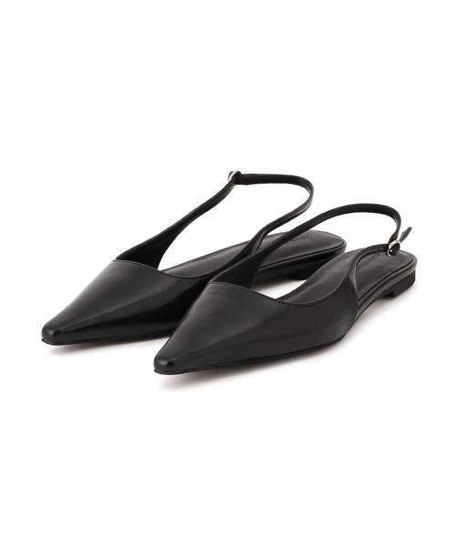 ADAM ET ROPE'（アダムエロペ）の「バックストラップパンプス（パンプス・レディース・オフホワイト/ブラック・24.5/24/23.5/23）」の19枚目の写真