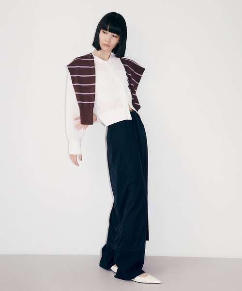 ADAM ET ROPE'（アダムエロペ）の「バックストラップパンプス（パンプス・レディース・オフホワイト/ブラック・24.5/24/23.5/23）」の22枚目の写真