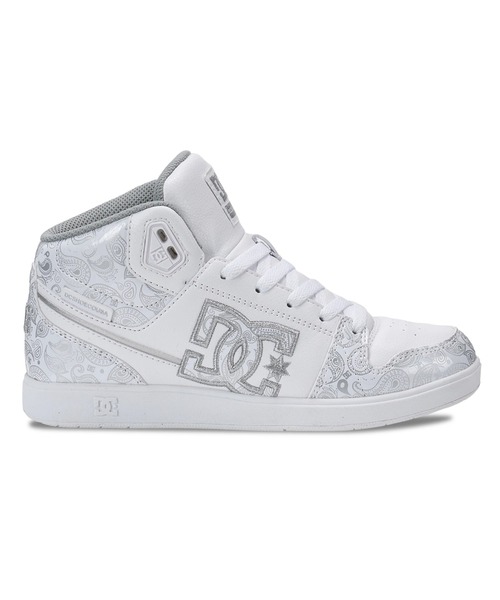 DC SHOES(ディーシーシューズ)の「DC SHOES ウィメンズ Ws UNIVERSITY MID SE フットウェア スニーカー 【2026年春夏モデル】/ミッドカットスニーカー(スニーカー・レディース・ホワイト系その他/シルバー・23cm/23.5cm/24cm/24.5cm/25cm)」の8枚目の写真