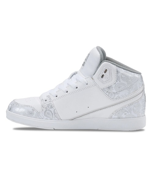 DC SHOES(ディーシーシューズ)の「DC SHOES ウィメンズ Ws UNIVERSITY MID SE フットウェア スニーカー 【2026年春夏モデル】/ミッドカットスニーカー(スニーカー・レディース・ホワイト系その他/シルバー・23cm/23.5cm/24cm/24.5cm/25cm)」の9枚目の写真