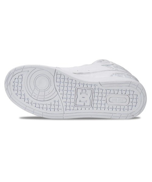 DC SHOES(ディーシーシューズ)の「DC SHOES ウィメンズ Ws UNIVERSITY MID SE フットウェア スニーカー 【2026年春夏モデル】/ミッドカットスニーカー(スニーカー・レディース・ホワイト系その他/シルバー・23cm/23.5cm/24cm/24.5cm/25cm)」の11枚目の写真