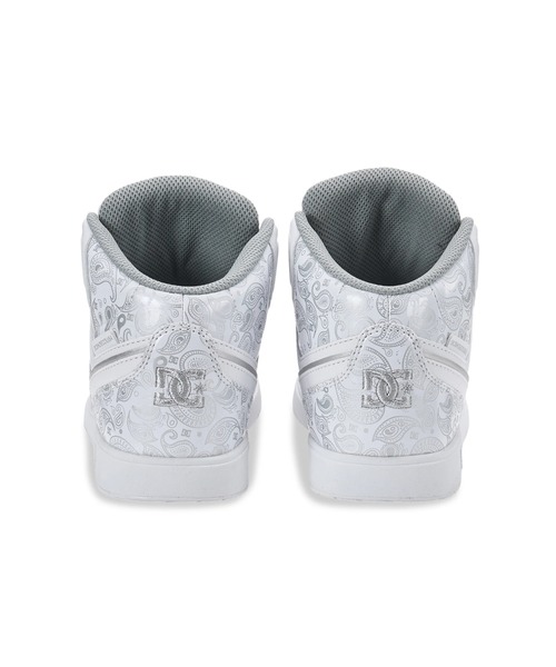 DC SHOES(ディーシーシューズ)の「DC SHOES ウィメンズ Ws UNIVERSITY MID SE フットウェア スニーカー 【2026年春夏モデル】/ミッドカットスニーカー(スニーカー・レディース・ホワイト系その他/シルバー・23cm/23.5cm/24cm/24.5cm/25cm)」の12枚目の写真