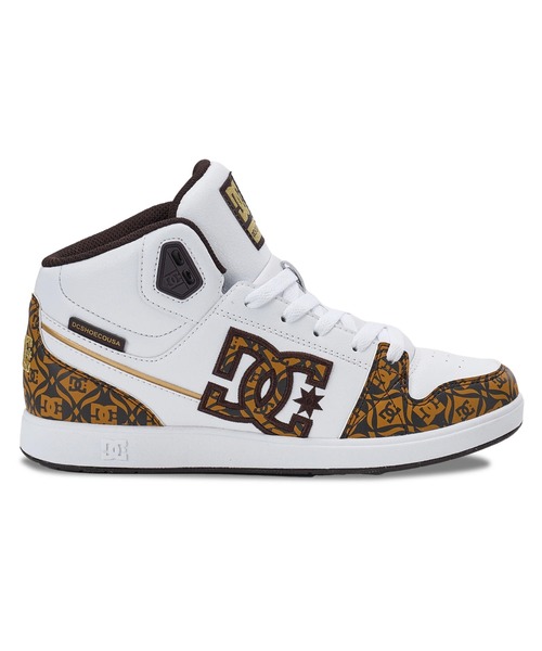 DC SHOES(ディーシーシューズ)の「DC SHOES ウィメンズ Ws UNIVERSITY MID SE フットウェア スニーカー 【2026年春夏モデル】/ミッドカットスニーカー(スニーカー・レディース・ホワイト系その他/シルバー・23cm/23.5cm/24cm/24.5cm/25cm)」の3枚目の写真