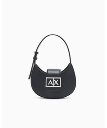 ARMANI EXCHANGE（アルマーニエクスチェンジ）の「【A|X アルマーニ エクスチェンジ】AXロゴ  ホーボーミニバッグ（ハンドバッグ）」