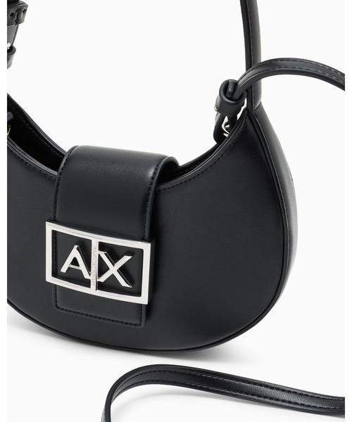 ARMANI EXCHANGE（アルマーニエクスチェンジ）の「【A|X アルマーニ エクスチェンジ】AXロゴ  ホーボーミニバッグ（ハンドバッグ・レディース・オフホワイト/ライトイエロー/ブラック/オレンジ・FREE）」の18枚目の写真