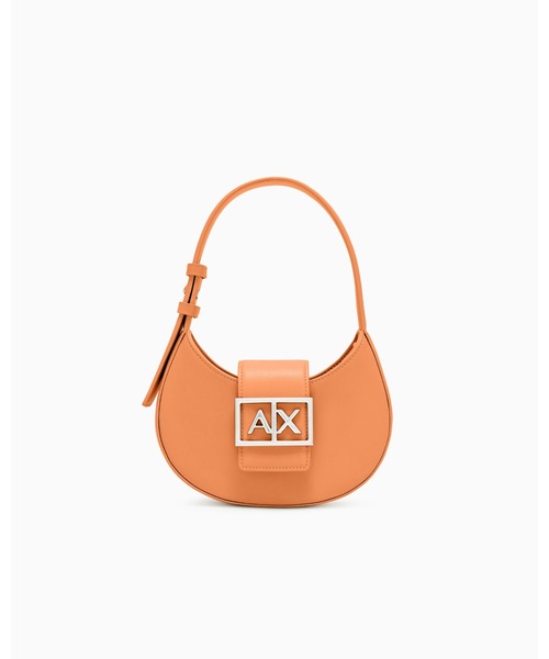 ARMANI EXCHANGE(アルマーニエクスチェンジ)の「【A|X アルマーニ エクスチェンジ】AXロゴ ホーボーミニバッグ(ハンドバッグ・レディース・オフホワイト/ライトイエロー/ブラック/オレンジ・FREE)」の16枚目の写真