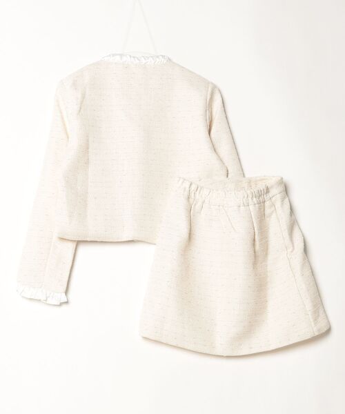 gossip!ロサンゼルス(ゴシップロサンゼルス)の「リボンセットアップ(セットアップ・レディース・オフホワイト/ブルー・M/L)」の3枚目の写真