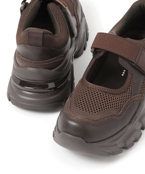 niko and...（ニコアンド）の「オリジナルメッシュベルトスニーカー（スニーカー・レディース・ブラック/その他1/ブラウン・LARGE/MEDIUM/SMALL）」の16枚目の写真