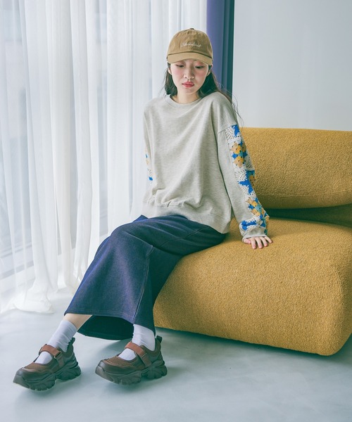 niko and...（ニコアンド）の「オリジナルメッシュベルトスニーカー（スニーカー・レディース・ブラック/その他1/ブラウン・LARGE/MEDIUM/SMALL）」の20枚目の写真