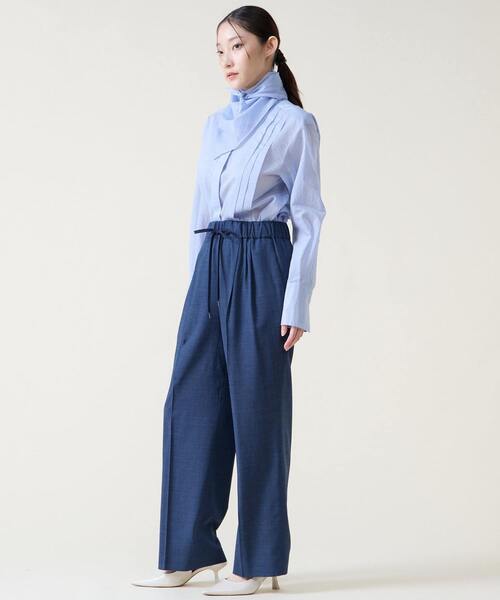 Tiara（ティアラ）の「2タックイージーパンツ（スラックス・レディース・ピンク/グレー/ネイビー・2/3）」の21枚目の写真