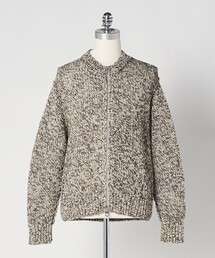 LOEFF（ロエフ）の「＜LOEFF＞ストローヤーン ライク カーディガン UNISEX（カーディガン/ボレロ）」