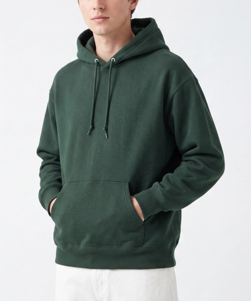 FRUIT OF THE LOOM(フルーツオブザルーム)の「【T16】【Fruit of the Loom/フルーツオブザルーム】SUPER COTTON HOODED SWEATSHIRTS スーパーコットン フーデッド スウェットシャツ FOTL82130(パーカー・メンズ・ブルー/グリーン/レッド・LARGE/MEDIUM)」の2枚目の写真