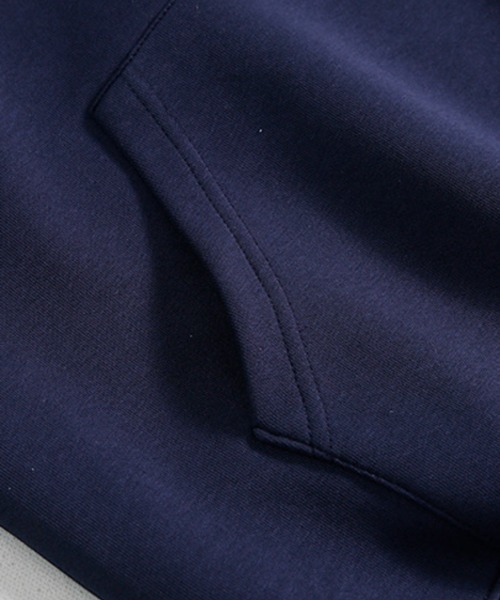 NOWLE（ノウル）の「【NOWLE】navy 筆記体デザイン ロゴ プリント プルオーバーパーカー（パーカー・メンズ・ネイビー・X-LARGE/LARGE/MEDIUM/SMALL）」の13枚目の写真