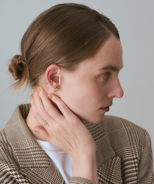 agete（アガット）の「ゴールドイヤリング（イヤリング・レディース・ゴールド系その他・フリー）」の2枚目の写真