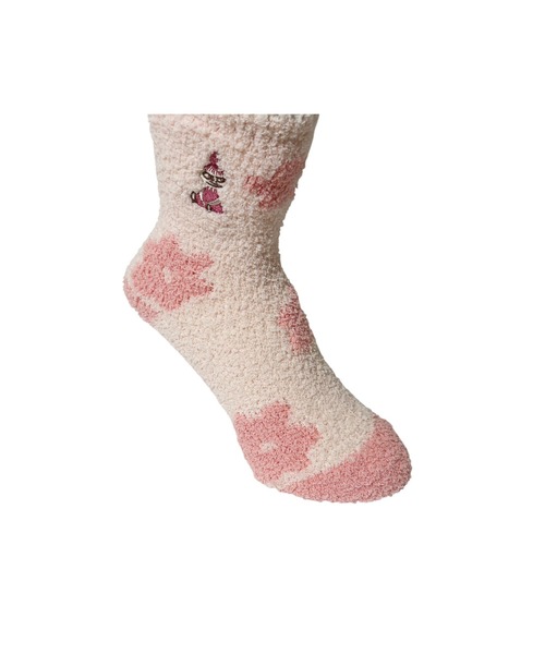 MOOMIN（ムーミン）の「【 MOOMIN 】 もこもこソックスイン巾着 22W11（ソックス/靴下・レディース・ピンク/ブルーグリーン・23-25cm）」の9枚目の写真