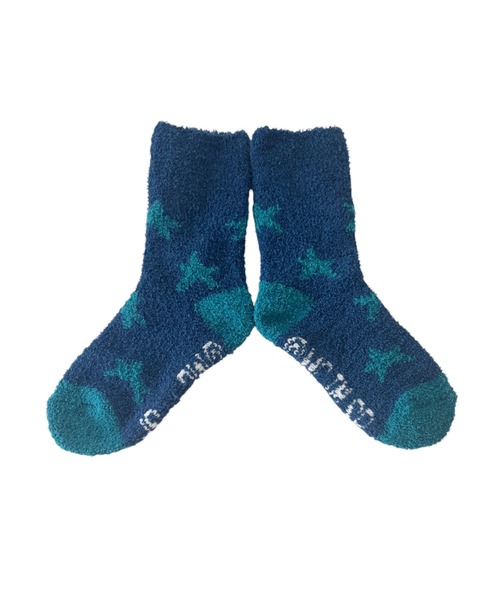 MOOMIN（ムーミン）の「【 MOOMIN 】 もこもこソックスイン巾着 22W11（ソックス/靴下・レディース・ピンク/ブルーグリーン・23-25cm）」の5枚目の写真