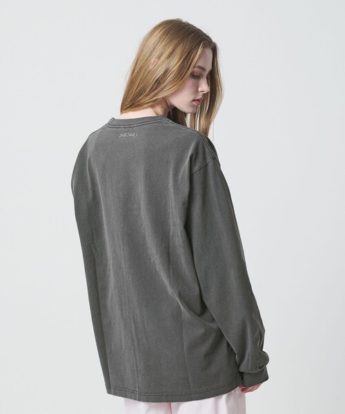 DOGTOWN(ドッグタウン)の「<DOGTOWN × CGS.>ピグメント ロング スリーブ Tシャツ 2(Tシャツ/カットソー・メンズ・ブラウン系/ダークグレー/オフホワイト・M/L/XL)」の5枚目の写真