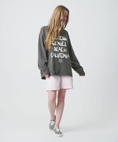 DOGTOWN(ドッグタウン)の「<DOGTOWN × CGS.>ピグメント ロング スリーブ Tシャツ 2(Tシャツ/カットソー・メンズ・ブラウン系/ダークグレー/オフホワイト・M/L/XL)」の7枚目の写真