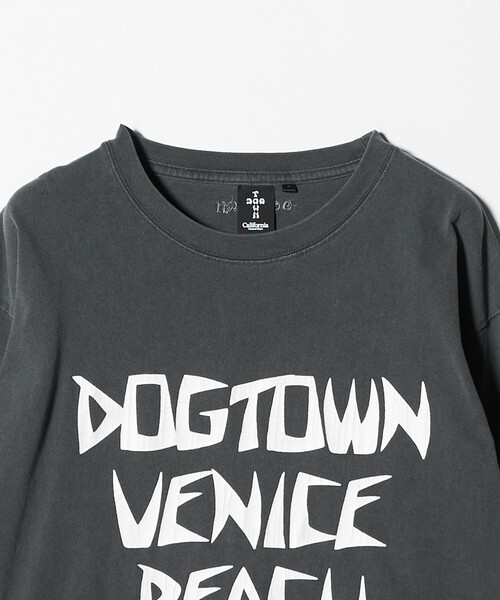 DOGTOWN(ドッグタウン)の「<DOGTOWN × CGS.>ピグメント ロング スリーブ Tシャツ 2(Tシャツ/カットソー・メンズ・ブラウン系/ダークグレー/オフホワイト・M/L/XL)」の15枚目の写真