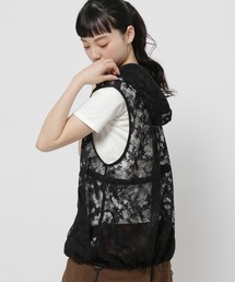 niko and... | レース&メッシュ2WAYベスト(ベスト)