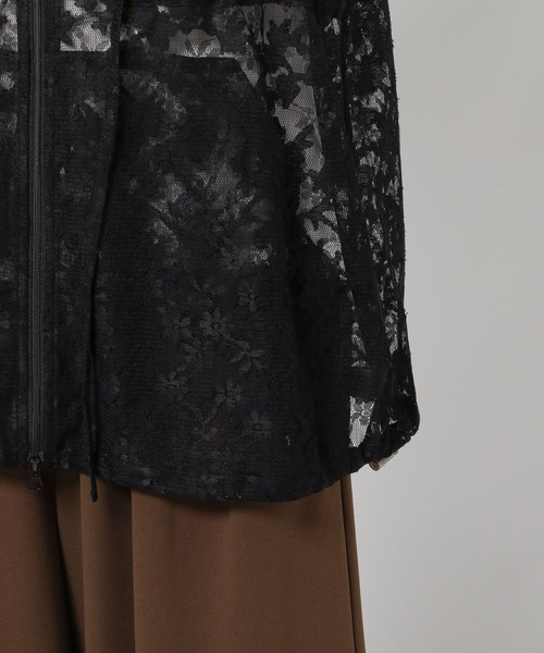 niko and...（ニコアンド）の「レース&メッシュ2WAYベスト（ベスト・レディース・ブラック/オフホワイト/その他9・FREE）」の20枚目の写真