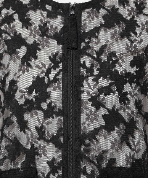 niko and...（ニコアンド）の「レース&メッシュ2WAYベスト（ベスト・レディース・ブラック/オフホワイト/その他9・FREE）」の22枚目の写真