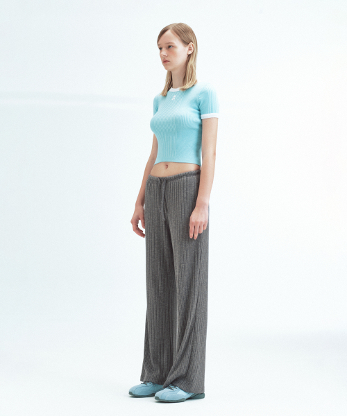 Rest&Recreation（レストアンドレクリエーション）の「RIBBED COLORATION KNIT - SKY BLUE（ニット/セーター・レディース・その他・ONE）」の5枚目の写真